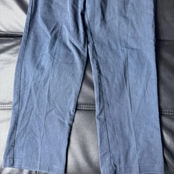 Dickies Men's Chino Pants‎ Straight Flat Front Slash Pocket Classic Blue 34x30 - Picture 5 of 12